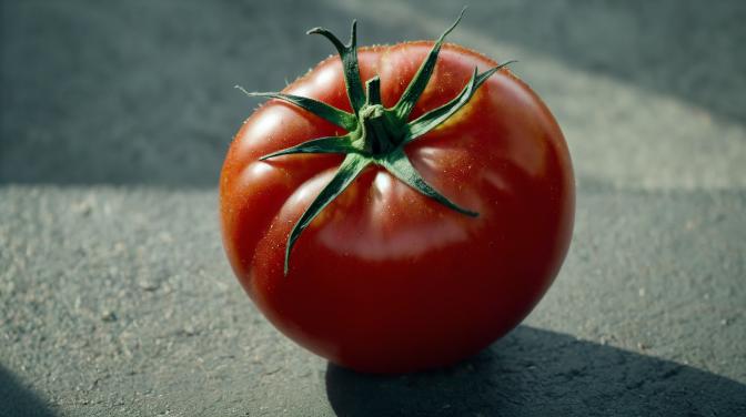 A tomato.