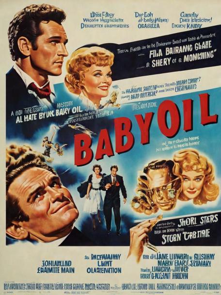 Did he use baby oil?