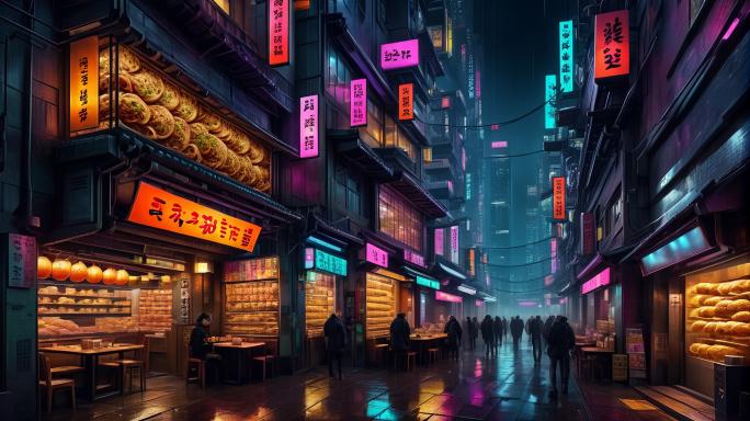 An entire building filled with ramen.