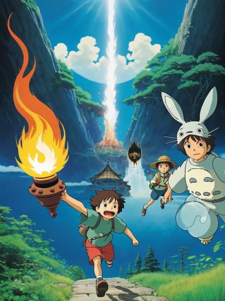 Studio Ghibli and the Lost Torch