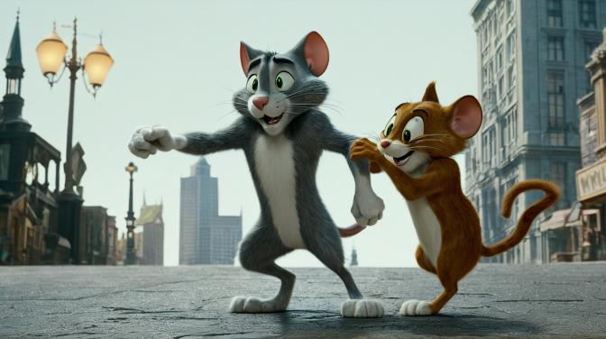 The real Tom and Jerry.