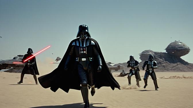 Conquest versus Darth Vader.