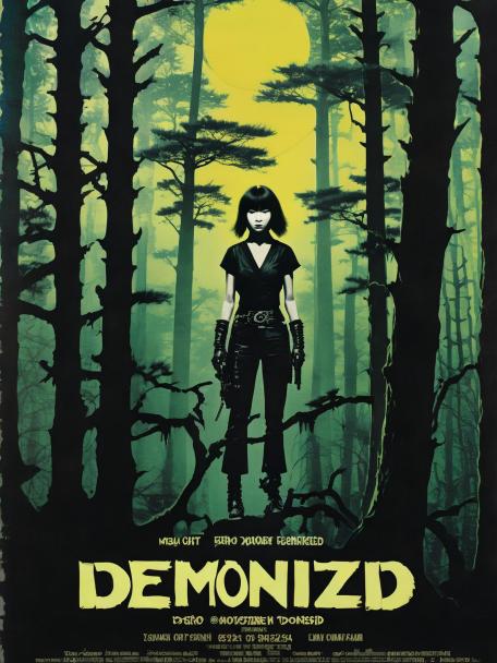 Yoko and demonized up in the tree.