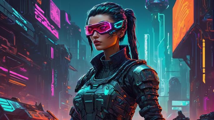 Female enemy warrior with space flight unit kind of like Trigger Hearts or Alice Gears Aegis