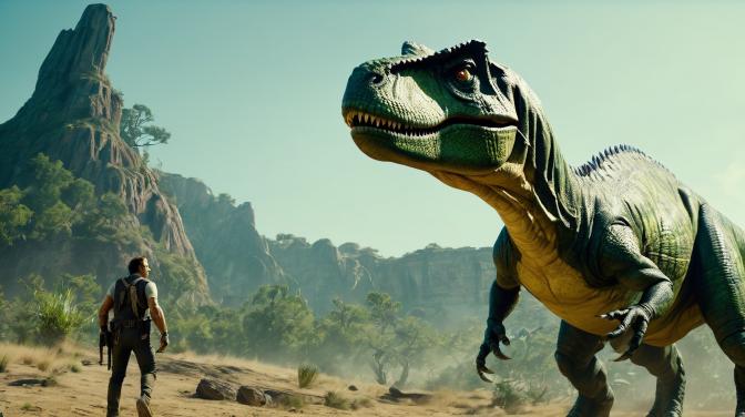 Ace has a T-Rex