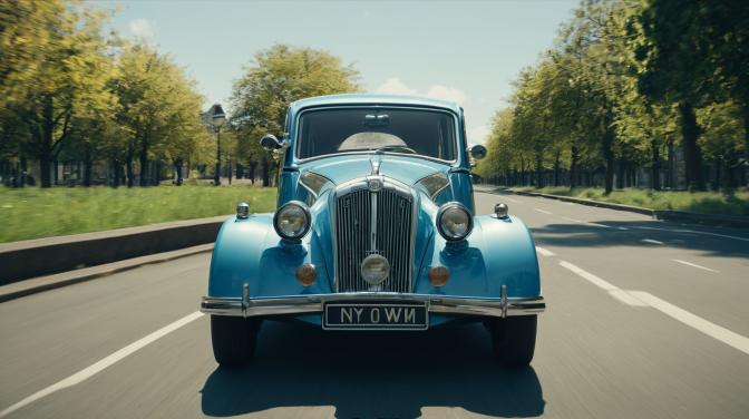 Nyowm, car, brum, brum.