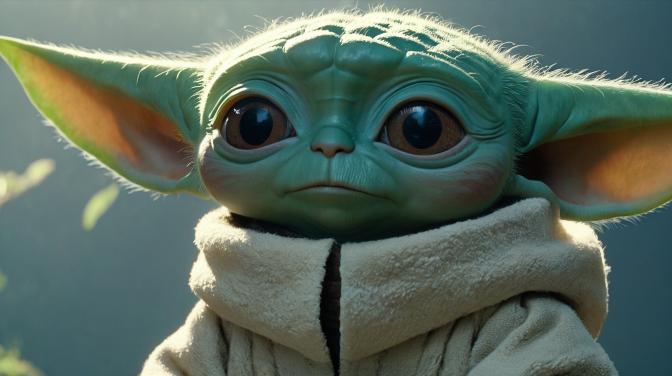 Studio Ghibli. Baby Yoda.