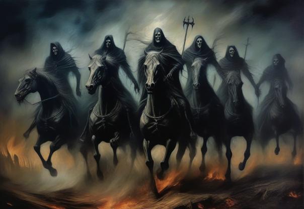 The Four Horsemen of the Apocalypse.