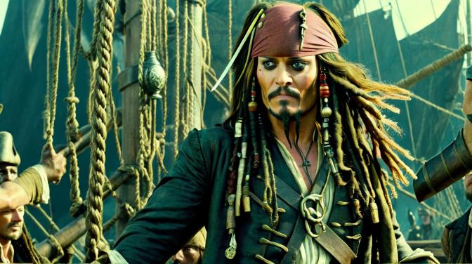 I'm Jack Sparrow from Pirates in the Caribbean.