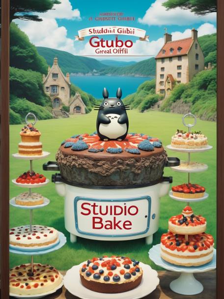 Studio Ghibli, Great British Bake Off.