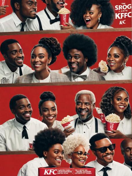 A bunch of black people at KFC.