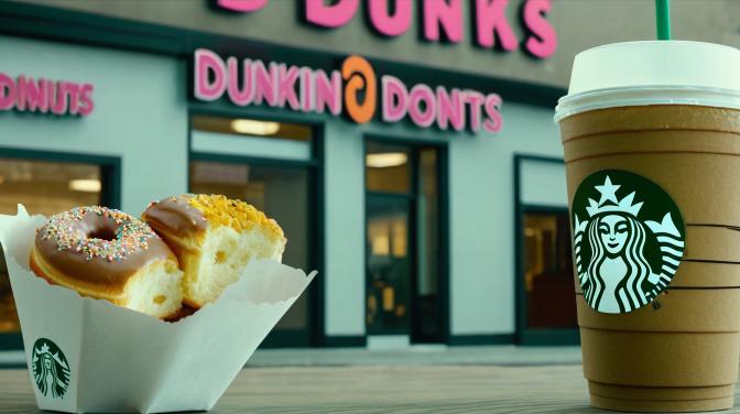 If Dunkin' Donuts and Starbucks had a baby.
