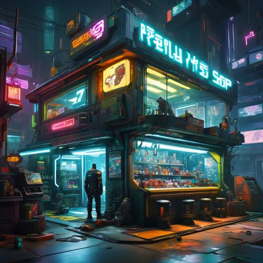 haunted toy shop.