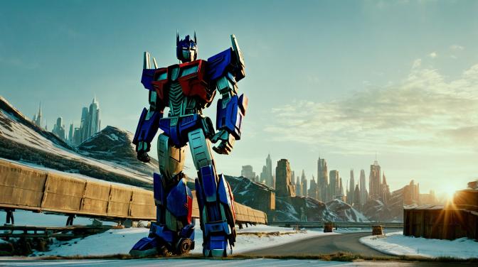 Optimus Prime in Balto the movie.