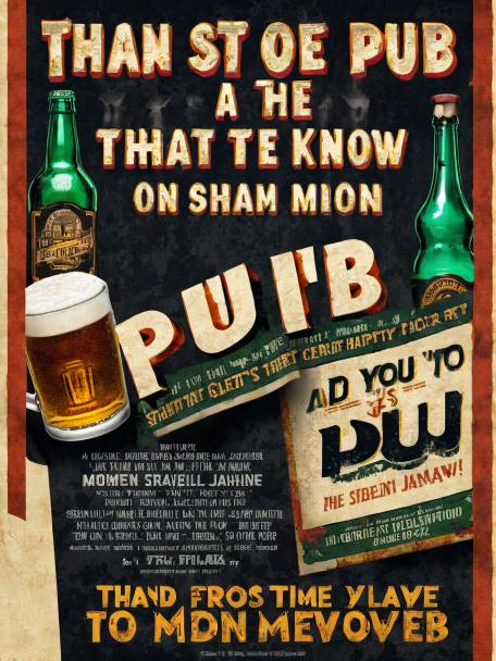 That's the pub, you know.