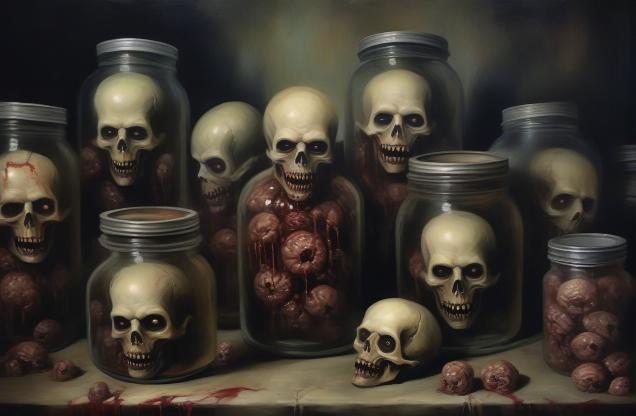 jars of brains