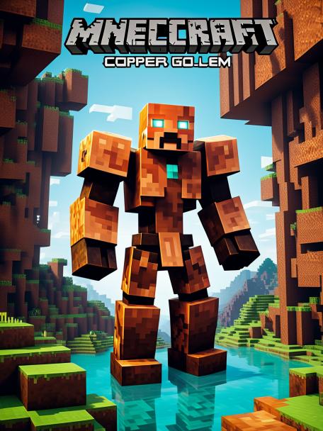 Minecraft. Copper Golem.