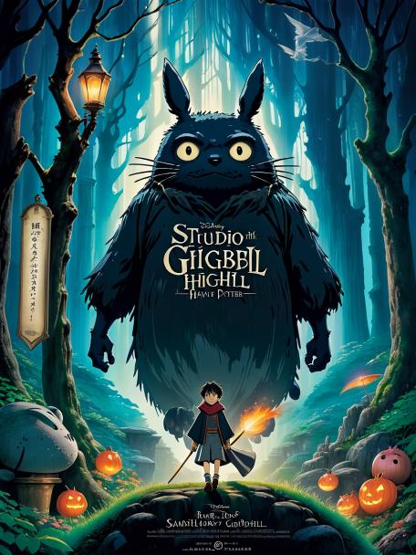 Studio Ghibli have a crossover from Harry Potter.