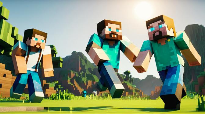 Minecraft Movie 2 Steve vs. Herobrine