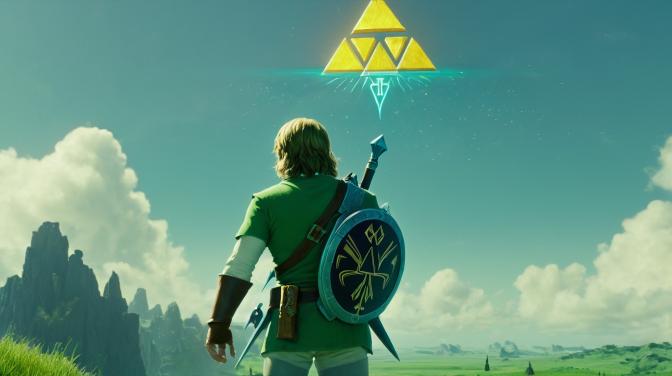 Live action the Legend of Zelda Jack black is Navi