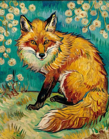 Japanese fox spirit
