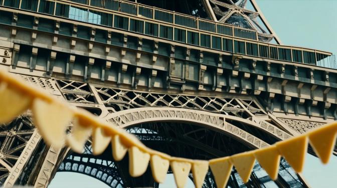 Cheese on the Eiffel Tower