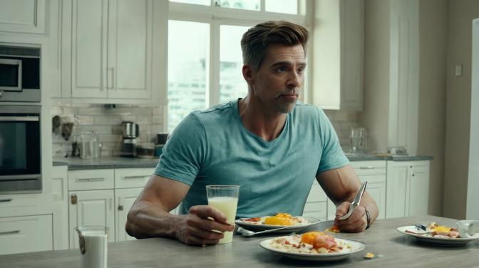 Ivan! Valentine! Eating breakfast!