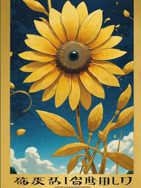 Studio Ghibli in the golden flower