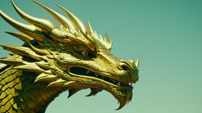Golden dragon