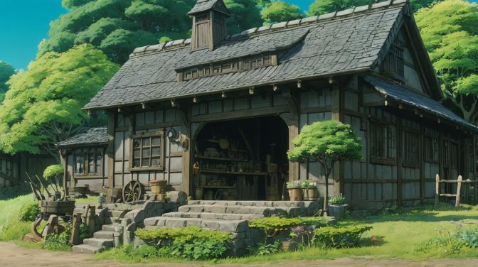 Studio Ghibli The Famous Blacksmith