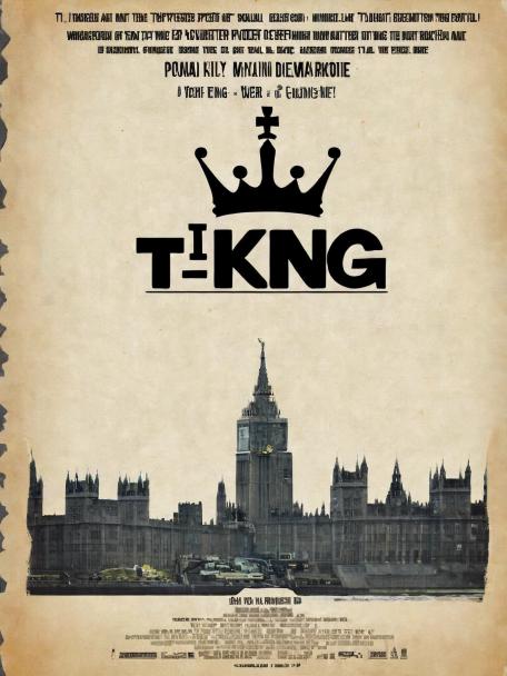 Do a poster with the words T.R. with a crown on top of it and then in words say T.R. King of the World.