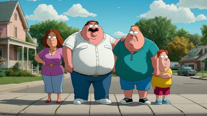 obese family guy
