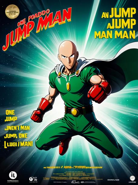 Nintendo presents One Jump Man, a One Punch Man parody starring Luigi.