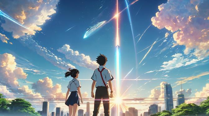 Kimi no na wa anime.