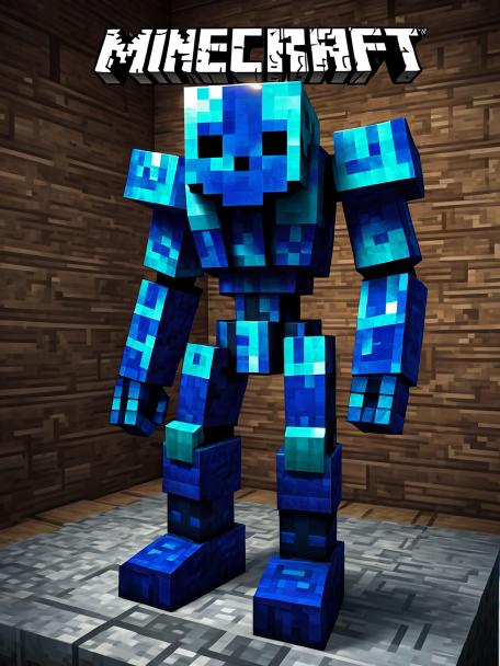 Minecraft Sapphire Golem