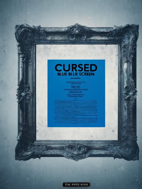 Cursed blue screen
