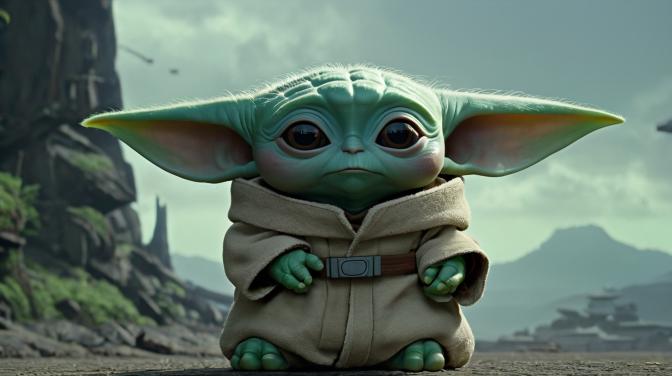 Studio Ghibli Baby Yoda