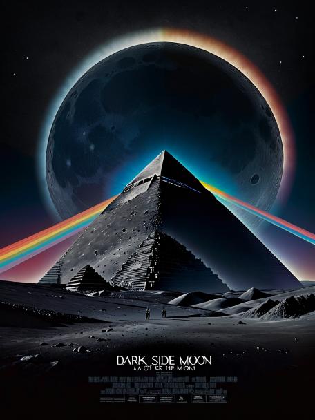 Dark side of the moon.