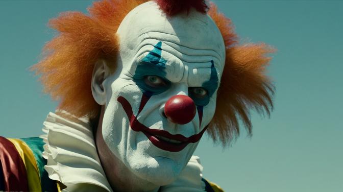 Crazy clown.