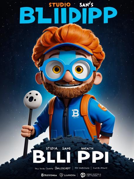 Studio Blippi, meeting SANS from UNDERTALE.