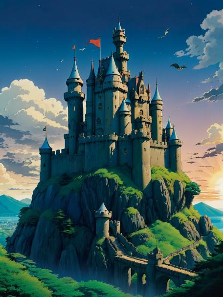 Studio Ghibli, The Old Castle.