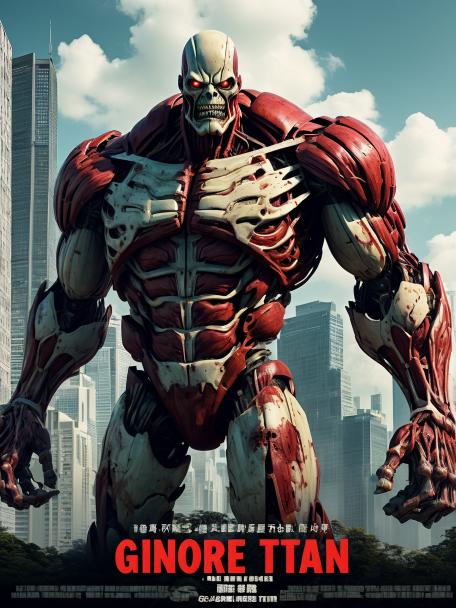 AI generate big, fat, ugly, giant, ginormous, fupa, colossal, titan, zombie.
