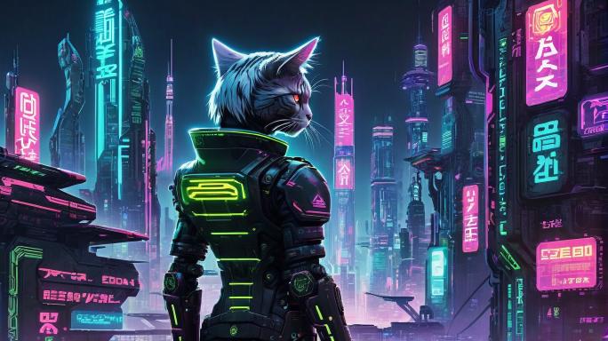 Neko Cyberpunk Civilization