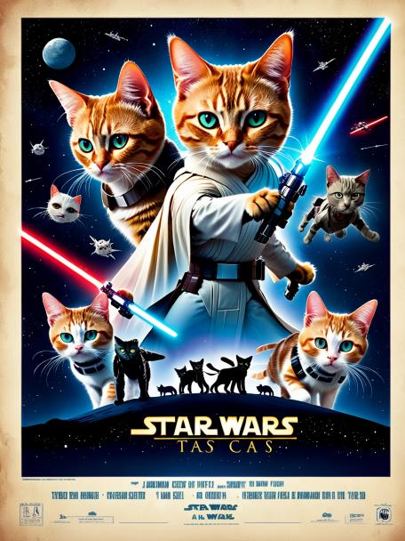 Star Wars cats.