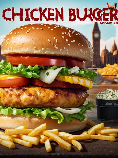 CHICKEN BURGER
