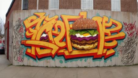 A freaky cheeseburger,