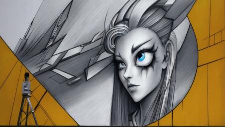 Drawing an omniscient gaze,