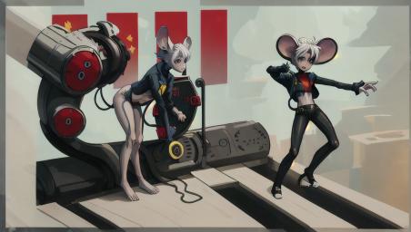 skinny mouse