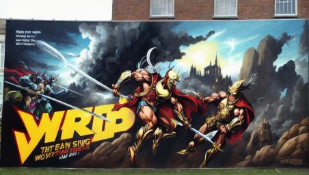 UK Warrior saving the day,